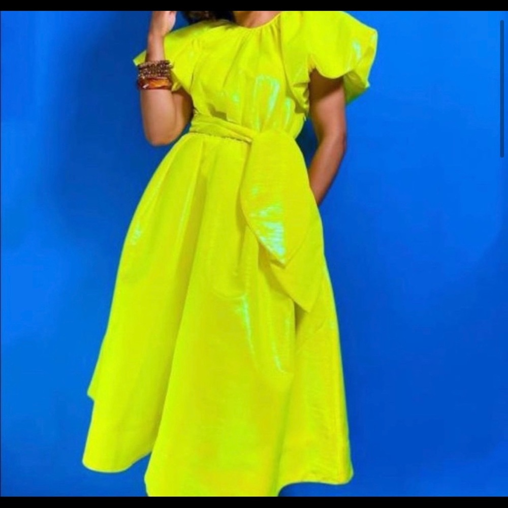 Christopher John Rogers for Target Yellow dress